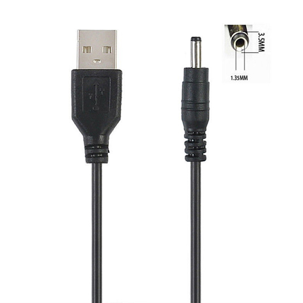 10 kpl USB -portti 2,5 3,5 4,0 5,5 mm 5 V DC Barrel Jack power Black DC3.5 3.5*1.35mm