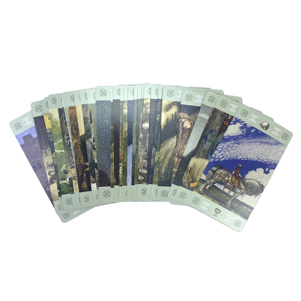 John Bauer Tarot Card Prophecy Fate Ennustaminen Deck perheen osa Multicolor one size