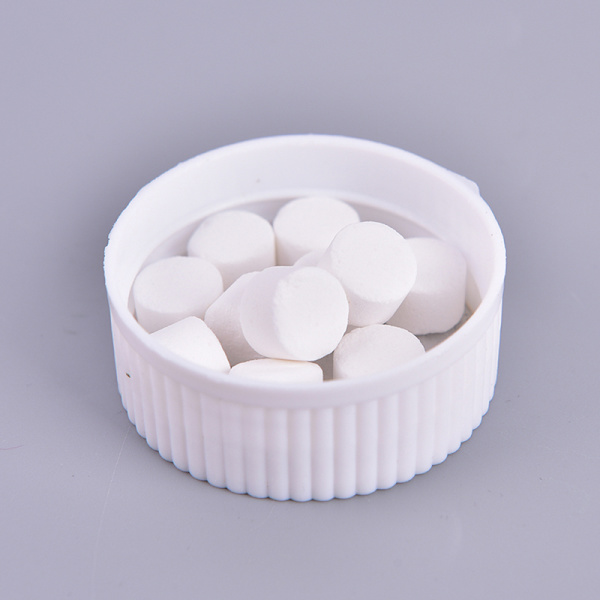 100 st/flaska Pool Rengöring Brusande klortabletter Bur White onesize