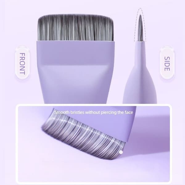 Flad Foundation Make-up Børste Palette Base Make-up Børste Kosmetik N1