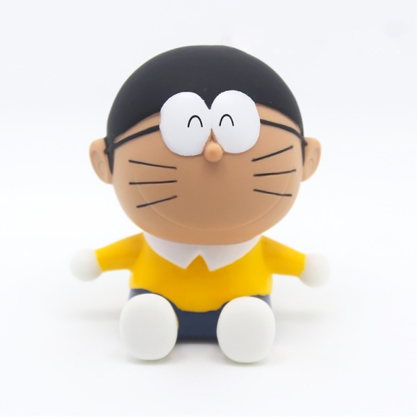 Kawaii Anime Doraemon Nobita Nobi Toimintafiguuri Malli Toys e Co Blue P