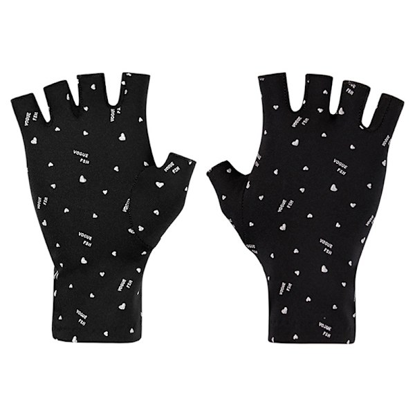 1 par Anti UV-strålningsskyddshandskar UV-skyddshandske Black one size