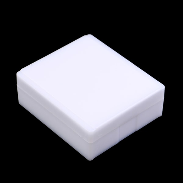 Plastic Mikroskop Glas Slide Box 25stk Biologiske Skiver Stor ONE  SIZE