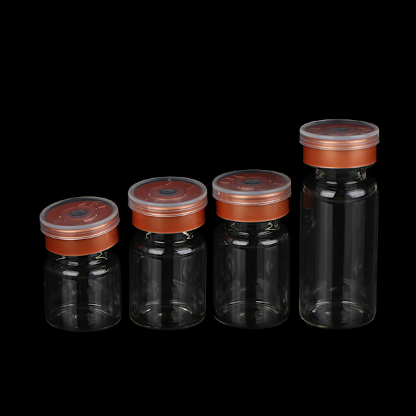 10 st 3 ml 5 ml 6 ml 10 ml flaskor gummipropp flip-off-lock Al Ca 3ML 10Pcs