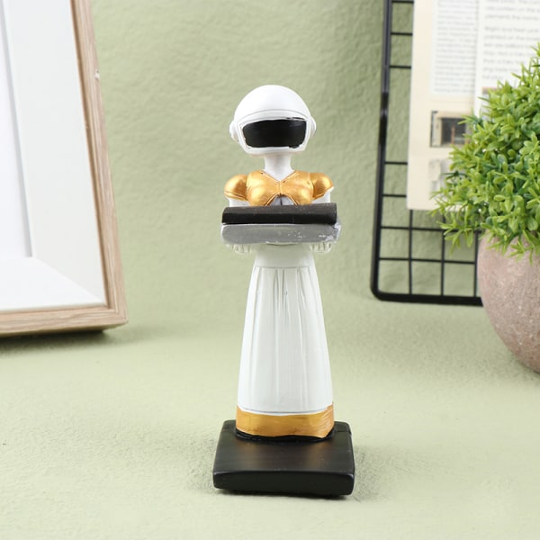 Klokkeholder Astronaut Husholderske Tjener Klokke Smykker Oppbevaring C one size