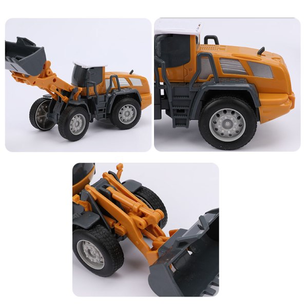 Lekemodell kran Orange Excavator