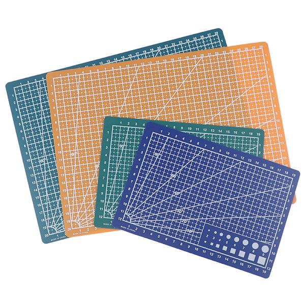 3kpl Kulttuuri- ja koulutusvälineet A4A5 kaksipuolinen ting-tyyny A4 Orange 3pcs