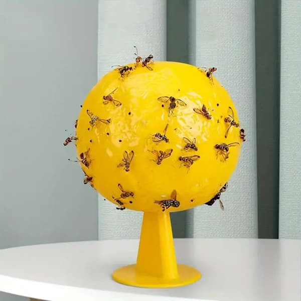 Fruktflugbollar Flugbollsfälla Klibbig Insektsboll Citrus Geting B onesize