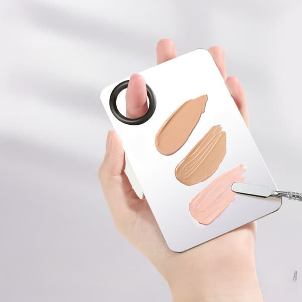 Flad Foundation Make-up Børste Palette Base Make-up Børste Kosmetik N1