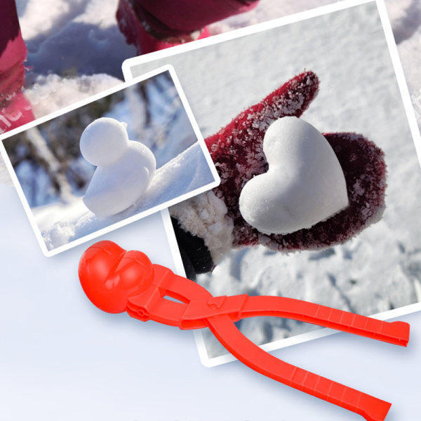 Snowball Maker Clips snöleksaker för barn vinter utomhus snöboll A2 one size