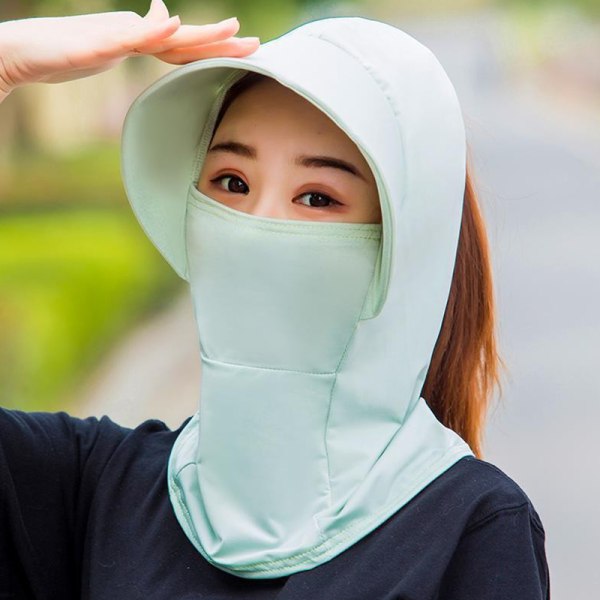 Sommer Is Silke Hatte Til Damer Solhat Med Åndbar Solcreme Green one size