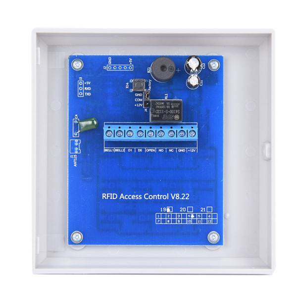 Sikkerhet RFID nærhetsinngangsdørlås Adgangskontrollsystem D Blue onesize