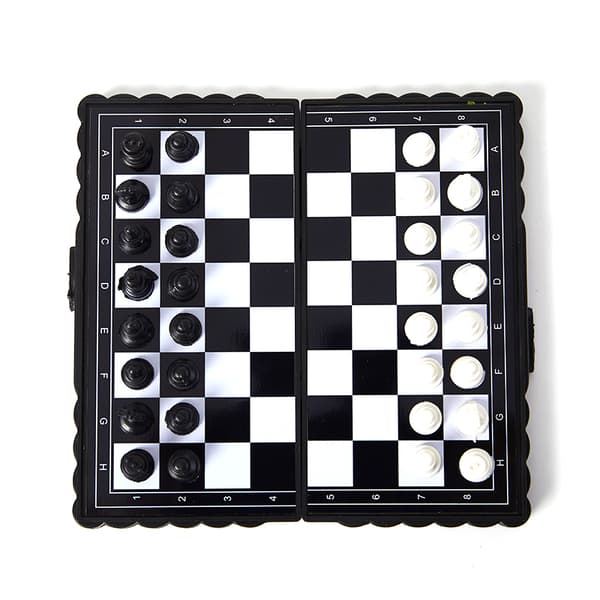 32st Mini schackset Set schackbräde i plast Hem Utomhus Po A one size