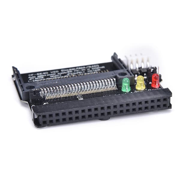 Compact Flash CF til 3,5 kvinnelig 40-pinners IDE-oppstartbar adapter konv Black onesize