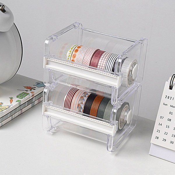 Masking Tape ter Washi Tape Storage Organizer ter Office Tape D clear onesize