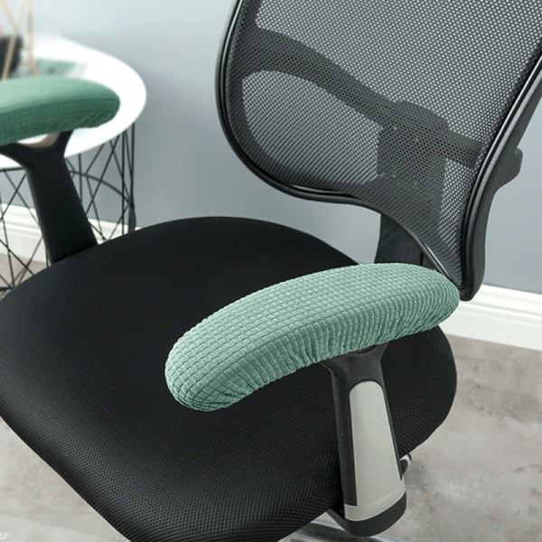 Kontor Computer Stol Arm Armlen Slipcovers Dekker Pads Flexib Green one size