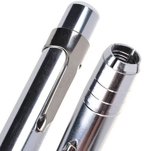 Krittholder av aluminiumslegering Lærer Silver 1pc