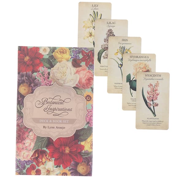 Botanisk Flower Oracle Card Tarot Botanisk Inspiration Divina Multicolor one size