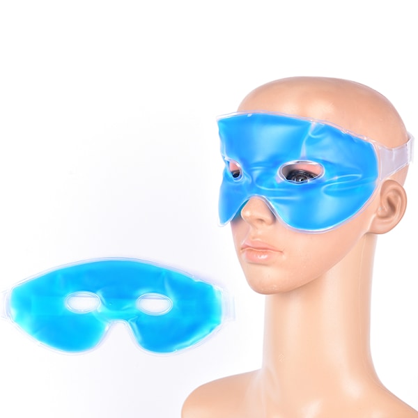 Cooling Ice Eye Mask Lindra ögontrötthet Eliminera mörka cirklar Blue onesize