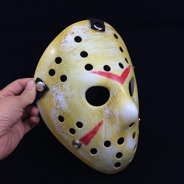 Jason Voorhees fredag den 13:e skräckfilmen Hockey Mask Hallow A1 one size