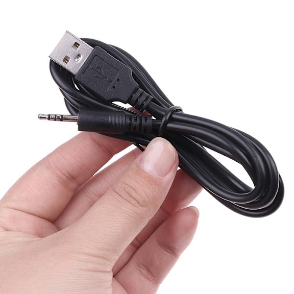 USB-laderstrømkabel for Synchros E40BT/E50BT-hodetelefoner Black