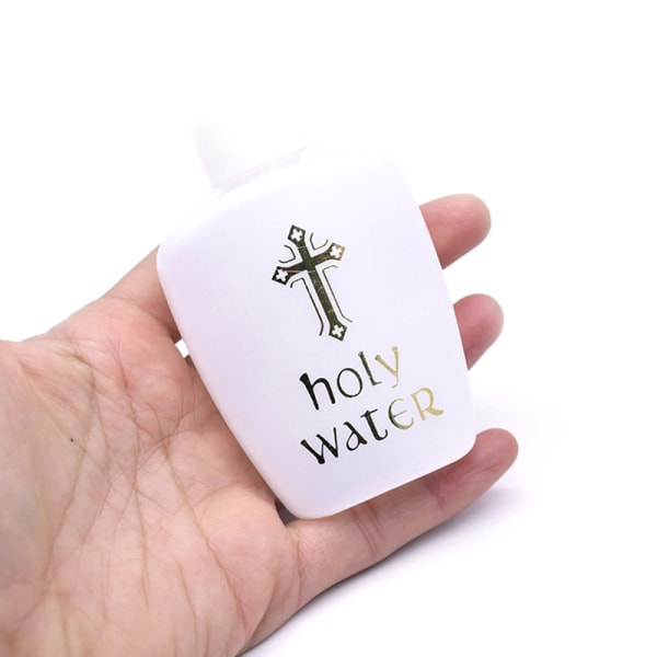 40 kpl 60 ml Creative Jesus Cross Pattern Holy Water Bottle Refil 40PCS