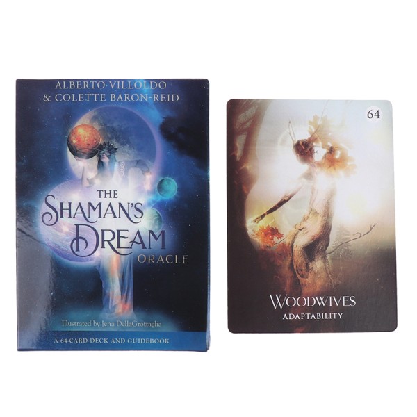 The Shaman Dream Oracle Cards Tarot Card Party Prophecy Divinat Multicolor one size