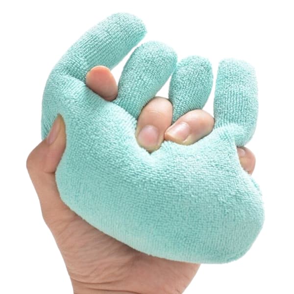 Käden kontraktuurityyny Palm Grips Finger Training Device Finger Light green one size