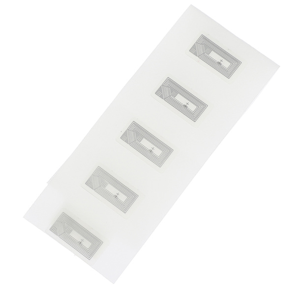 100 Stk NFC Chip Ntag213 Sticker Wet Inlay 2*1cm 13,56MHz RFID N White 100PCS