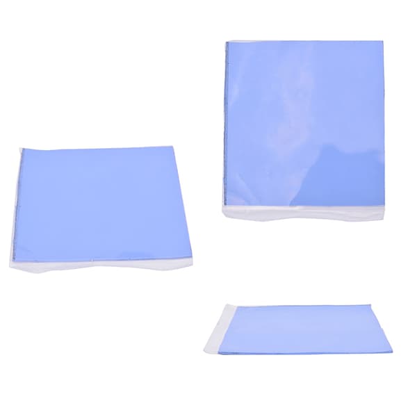 2 stk Blue GPU CPU Heatsink Cooling Termisk ledende silikone Blue 2pcs