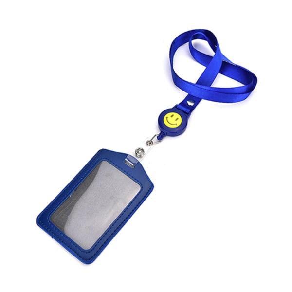 ID-navnekortholder-emblem Retrollable Reel Recoil ID-mærke Lany blue One Size