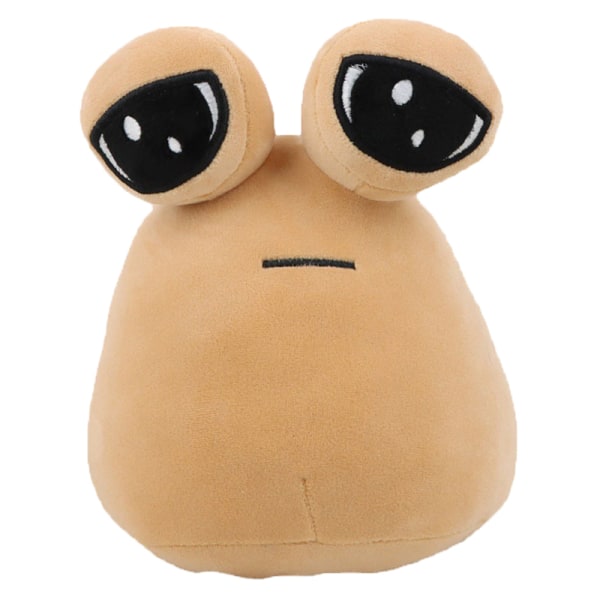 My Pet Alien Pou Plys legetøj diburb Emotion Alien Plys udstoppet Brown 22cm