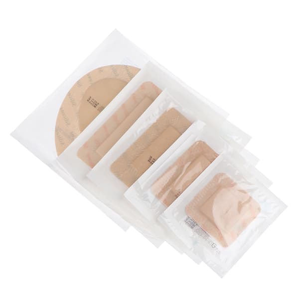 Silikone Gel Sårforbinding Klæbende Bandage Til Liggesår Tryk 10*10cm