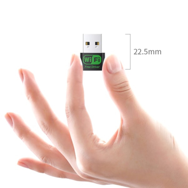 Mini USB Wifi Adapter MT7601UN WiFi trådløs Adapter Nettverk Ca onesize onesize