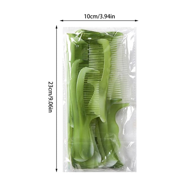 Sammenleggbart motstandsdyktig 10 kamsett Green