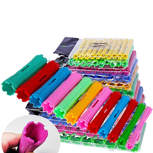 1Set 11 storlekar Hårpermanentstavar Kit Kall permanentstång Plastkrullare A2