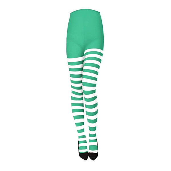 Damstrumpor Opaka Strumpbyxor Strumpbyxor Julparty Smink Red&Green