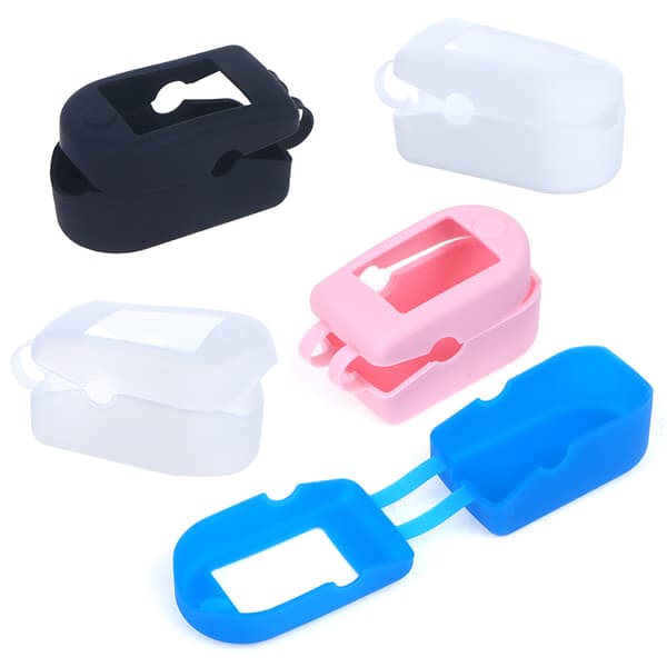 Gummiskydd Silikonfodral Skyddsfodral för Fingerpuls White
