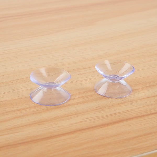 Ny 10 st Dubbelsidig sugkopp - Sugkuddar för glas One Size