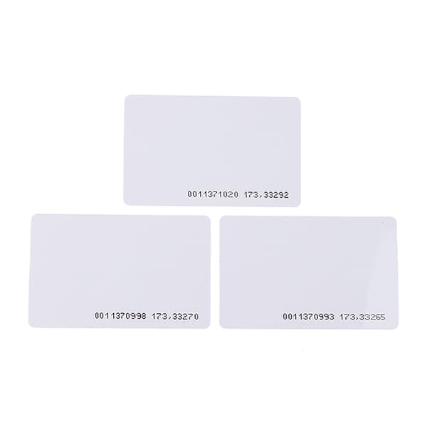 10 stk. TK4100 125kHz RFID-kort Nærheds-ID-kort Token Nøgle White 10pcs