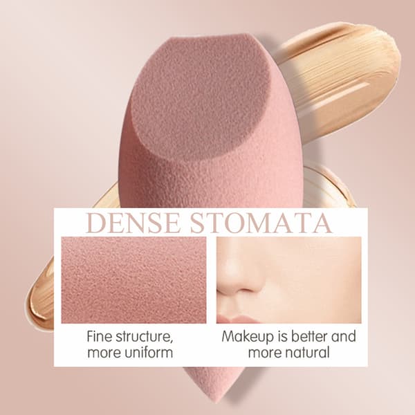 Makeup Svamp Makeup Puff Foundation Blender Svamp Makeup Æg Black
