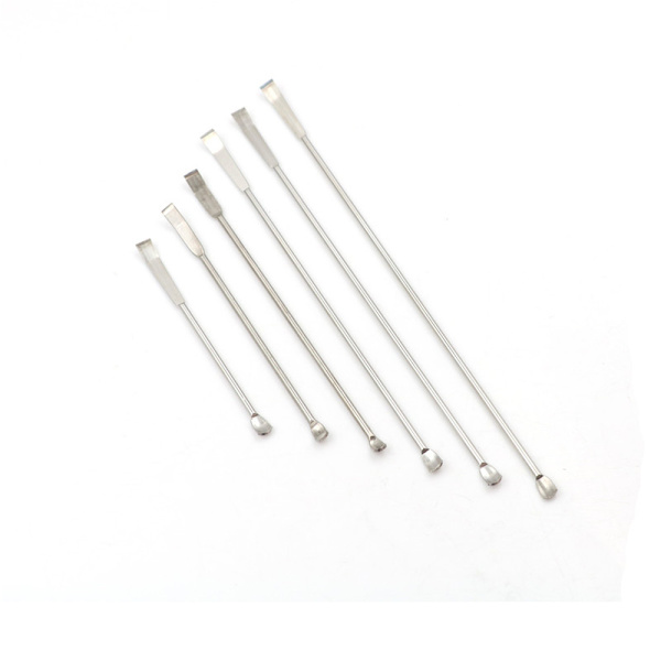 Rustfritt stål Lab Mikrospatel Medisinskje Scoop Spade P 10cm