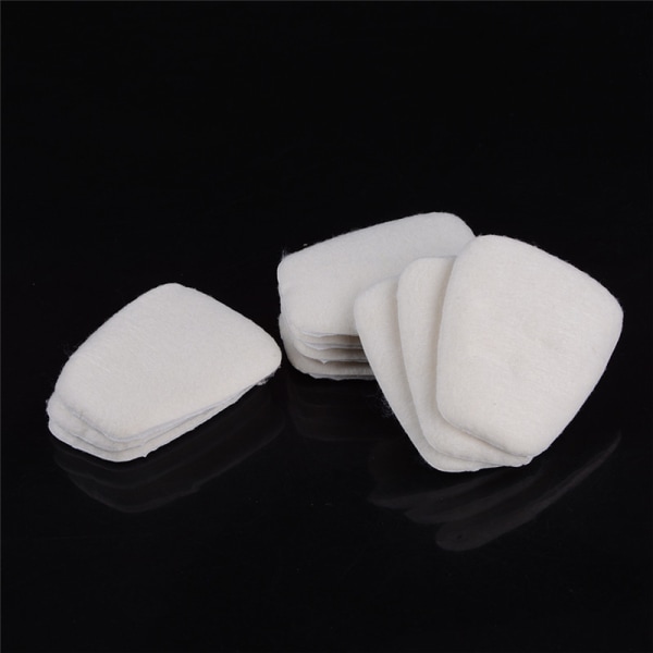 15pcs5N11 bomullspartikkelfilter for maske 5000 White One Size
