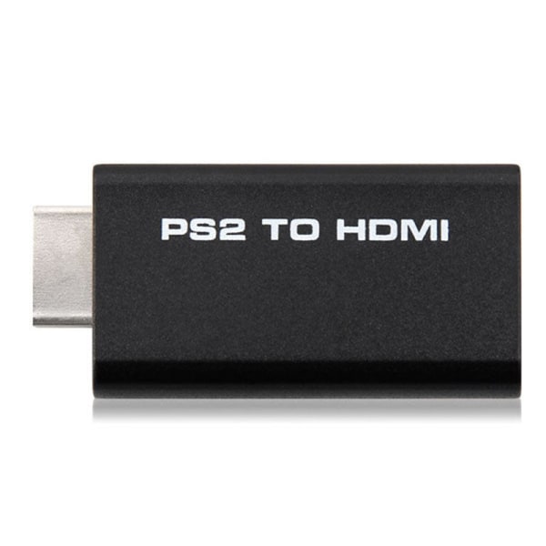 HDV-G300 PS2 til HDMI 480i/480p/576i o Video Converter Adapter F Black one size
