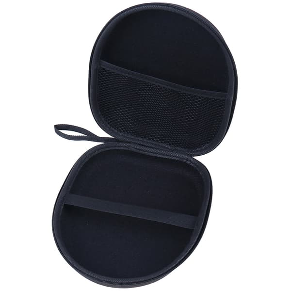 Musta Hard Shell Carry Headphone Headset case Laukku Coll A One Size
