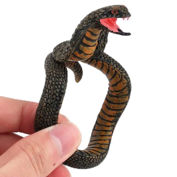 Tricky Funny Spoof Simulation Snake Toy Snake Armbånd nyhed A4 one size