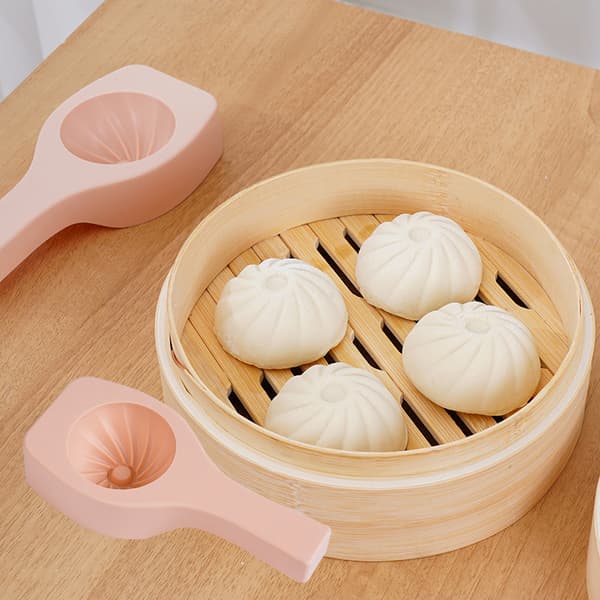 Hem Kök Handgjord Bakelse Bullform Baozi Formar Hand onesize