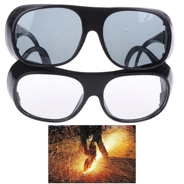 Sveisebriller øye utendørs arbeid beskyttelse vernebriller gogg Gray