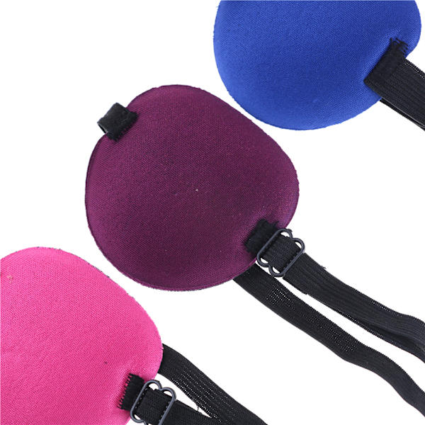 Concave Eye Patch Goggles Foam Groove Tvättbara ögonskuggor Justera Rose 0