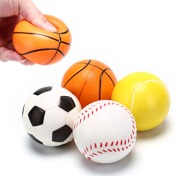 käsijalkapalloharjoitus pehmeä elastinen stressiä lievittävä pallomassa Baseball One Size